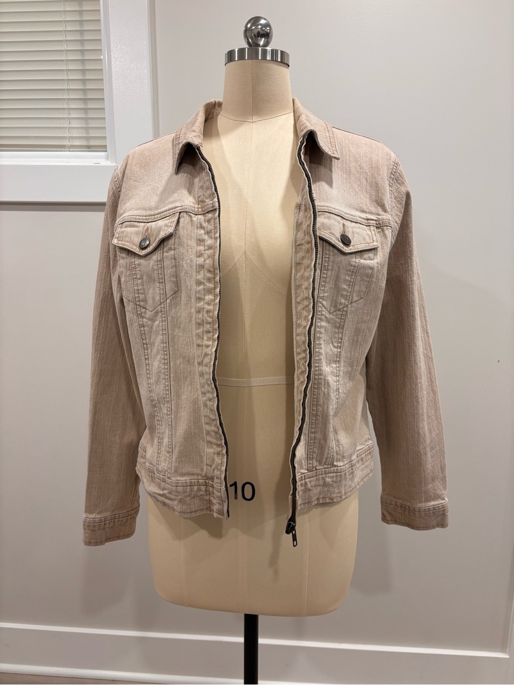 Vintage NY Jeans tan jacket